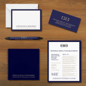 Custom Navy Blue Gold promotiepen met Logo Zwarte Inkt Pen