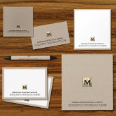 Elegant Monogram Schrijven Pen voor Bedrijven