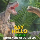 Dinosaurs Jurassic World Papieren Bekers