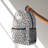 Ditsy Coral Daisies – Mini Floral Seamless Pattern Notitieboek