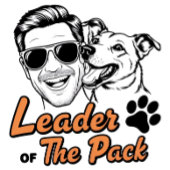 De leider van het Briefkaart - Dog Dad Vaderdag