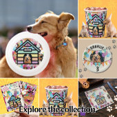 Hond's Verjaardagsfeestbanner decoratie Spandoek