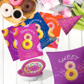 Modern Fun Schattige Girly Hot Pink Kleurrijke Spr Cadeaupapier