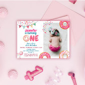 Donut Baby Birthaday Sprinkle Napkins Servet