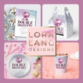 Trendy Glitter Disco Dubbele cijfers Era Verjaarda Bedankdoosjes