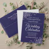 Elegant 16-tabel marineschip (blauwe bruiloft) poster (Personaliseer deze collectie van deze onafhankelijke maker. Test)