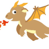 Rode Bloemendraak met Gele Chinese brief Bedrukte Rugzak