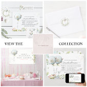 Het is een Jongen Ballon | Uitnodiging tot Baby sh