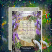 Tropisch Wisteria Paradise op het Gouden Paleis in Kaart