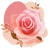 Mooie Roze Roze Roze Roze Bedankkaart