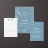 Sterrennacht Sky Celestial Bruiloft Welkomstbord Poster (Personaliseer de collectie van deze zelfstandige maker.)