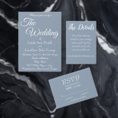 Stoffig Blauw Eenvoudig Hart Krans Bruiloft Kartonnen Onderzetters (Personaliseer de collectie van deze zelfstandige maker.)