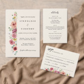 Custom Dusty Roos Mauve bruiloft uitnodiging (Personaliseer de collectie van deze zelfstandige maker.)
