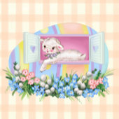  geïnspireerd Lam in Paaseieren Kaart