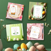 Cute Bunny Waterverf Art Pattern Cadeaupapier