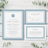 Editable Color Classic Round Monogram Weddenschap Kaart (Personaliseer de collectie van deze zelfstandige maker.)