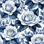 Elegantie in blauw Roos Servet