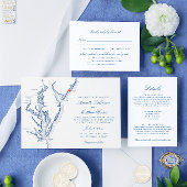 Atlantic City New Jersey Elegante bruiloft Kaart