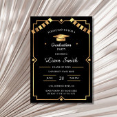 Zwart en gouden afscheidscadeau  cadeaulabel
