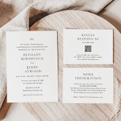 Bethany Traditioneel Elegant Trouwprogramma Handwaaier