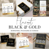 Verpakking gemaakt met Love Gold Effect Business P Hart Sticker