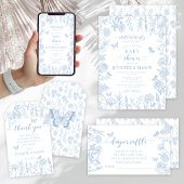 Kleine vlinder baby jongen douche luier loterij informatiekaartje