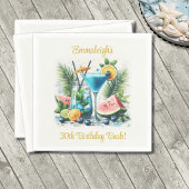 Elegante Blueberry Brunch 30e verjaardag viering Spandoek