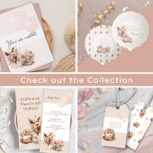 Elegante Bohemian Spring Tea Party Menu