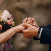 String Lights & Sparkles Funny Wedding Wijn Etiket