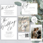 Rise and shine post bruiloft brunch party goud folie uitnodiging