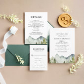 BUDGET Klassieke Eenvoudige Bruiloft RSVP QR Code Informatiekaartje