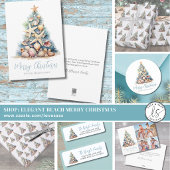 Beach Christmas Theedoek