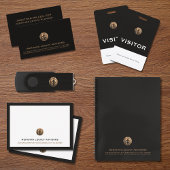 Retouradreslabels voor Business Copper Logo Etiket