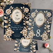 Elegante crèmekleurige bloemen. vierkante sticker