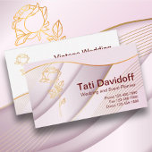 Elegant ontwerp Zachte kleuren Roze Goud Flyer