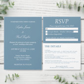 Dusty Blue 20 Table Wedding Seating Chart Poster (Personaliseer de collectie van deze zelfstandige maker.)