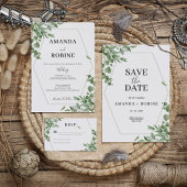 Elegante eucalyptus verlaat trouwprogramma's