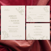 Elegante Bloemmos Groene Zitting Grafiek Acryl Bord