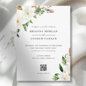 Elegant Floral Wedding Spandoek