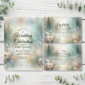 Elegant Muted Dusty Blue Return Address Etiket (Personaliseer de collectie van deze zelfstandige maker.)