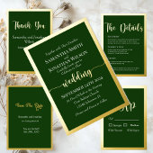 Elegant Gold Script-Lijst op Gold Cocktail-servet Servet