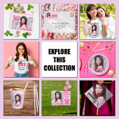 Elegant Afstuderen aangepaste foto Papieren Bekers