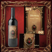 Elegant luxe hart embleem. kartonnen onderzetters