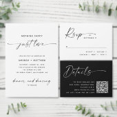 Minimalistisch repetitiediner | Modern transparant Acryl Uitnodigingen (Personaliseer de collectie van deze zelfstandige maker.)