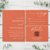 Moderne minimalistische elegante Verona Sunset bru Wijn Etiket (Personaliseer de collectie van deze zelfstandige maker.)