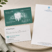 Tandheelkunde Logo Geel Eenvoudig Qr Code Visitekaartje