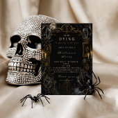 Elegant Monster Halloween Feest Ronde Sticker