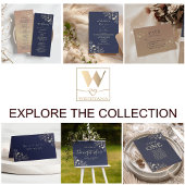 Navy Blue Groomsman Monogram Beer Stein Bierpul