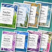 Moderne minimale Abstracte Vrijgezellenfeest voor  Kaart