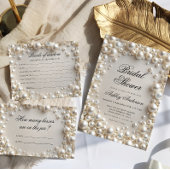 Witte parels Elegant Vrijgezellenfeest Servet